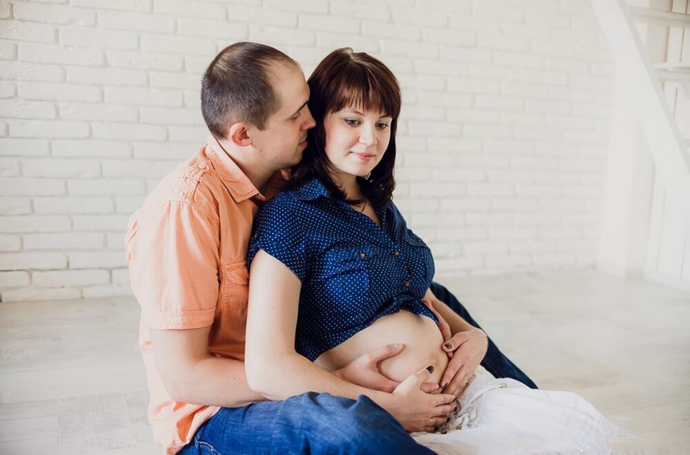 Фотосессия с беременным животом